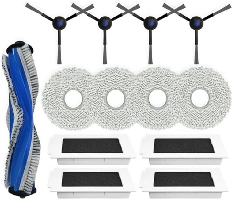 Für debot Wichtigsten Roller Seite Pinsel Hepa-Filter Mopp Pad Tuch