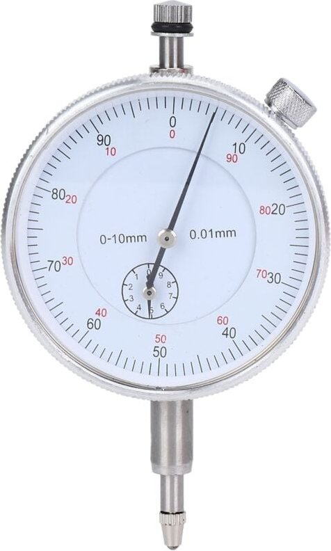 Messuhr 0-10 mm Messgerät Präzise 0,01 Auflösung Rundlaufprüfung