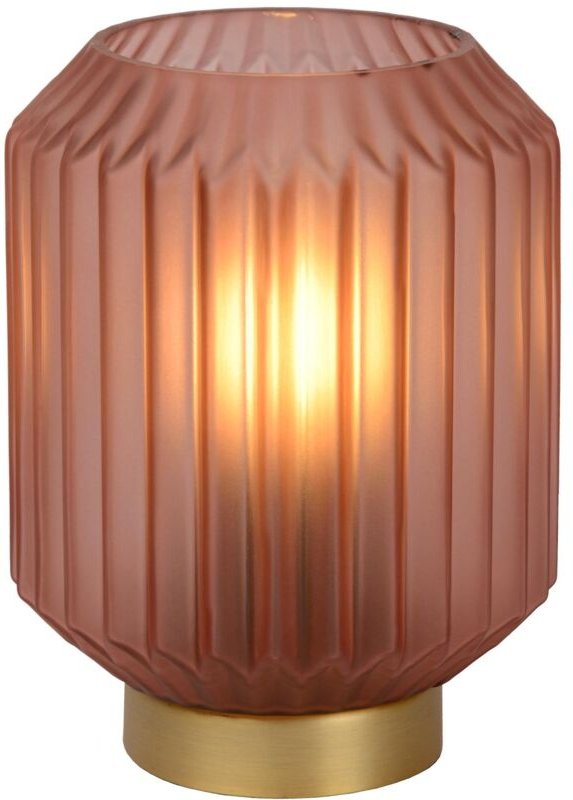 Sueno - Tischlampe - ø 13 cm - 1xE14 - Rosa - Lucide