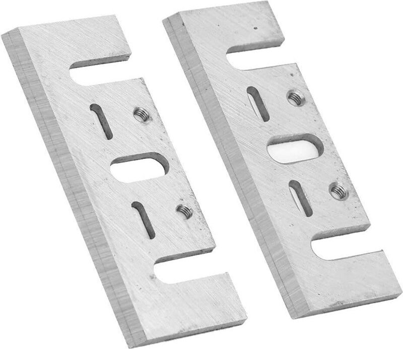Ersatz-Hartmetall-Hobelmesser Paar Ersatzmesser für manuellen HSS-Elektrohobel für Tischlerei Maklta 1900b (HSS Pastoral...