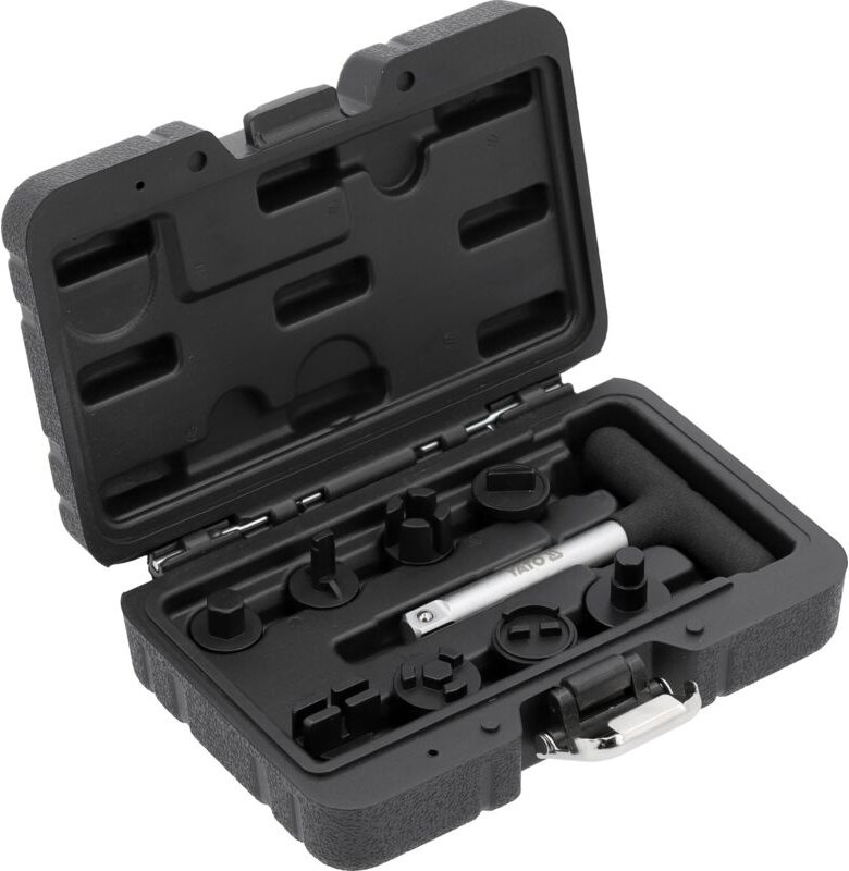 Jeu de 9 clés pour bouchons de vidange d'huile en plastique de 3/8"