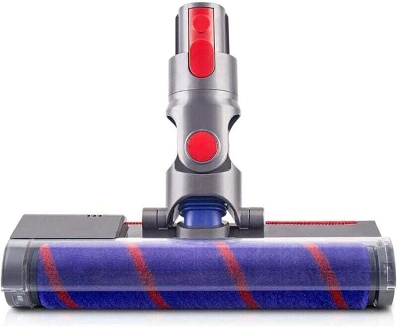 Weicher Bürstenkopf mit Rollen. Kompatibel mit den kabellosen Stabstaubsaugern Dyson V7 V8 V10 V11 SV12 V15. Zubehörteil...