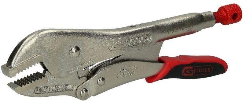 Gripzange mit Easy-Release, gerade Backen,50mm,L=250mm