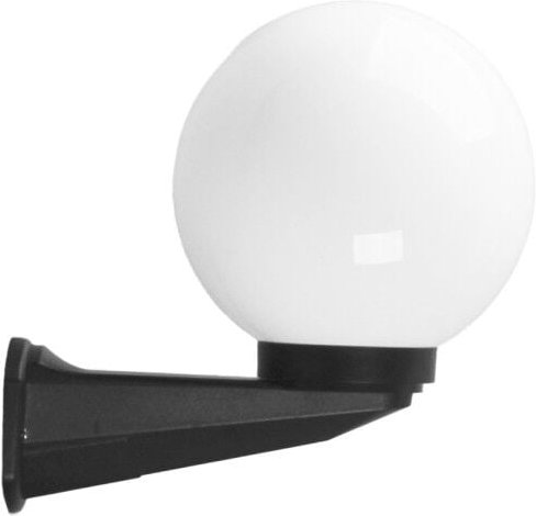 Wandleuchte abanto aussen 1xe27 schwarz ip44 29x20x30,5 cm