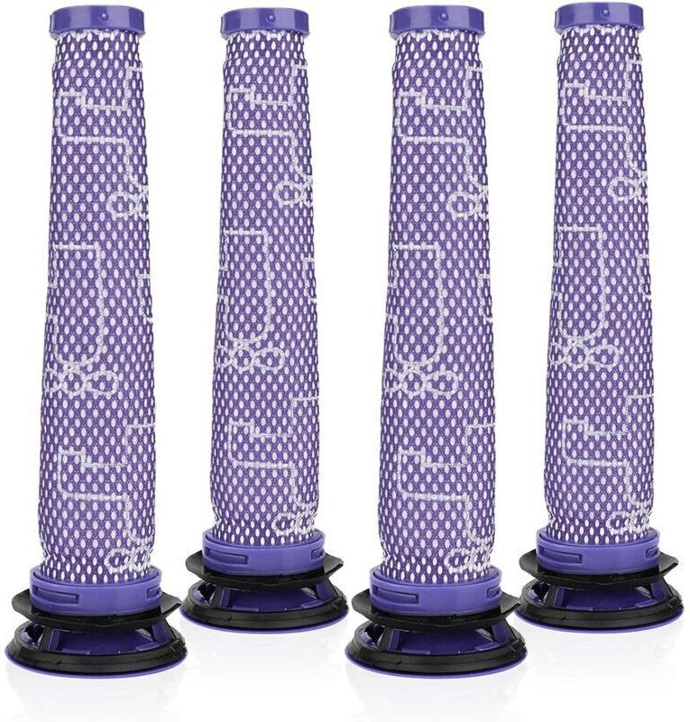 Ersatzfilter für Dyson V6, V7 und V8 Serie, 4-teiliger Vormotorfilter, HEPA-Filter für Dyson Staubsauger, Dyson Vormotor...