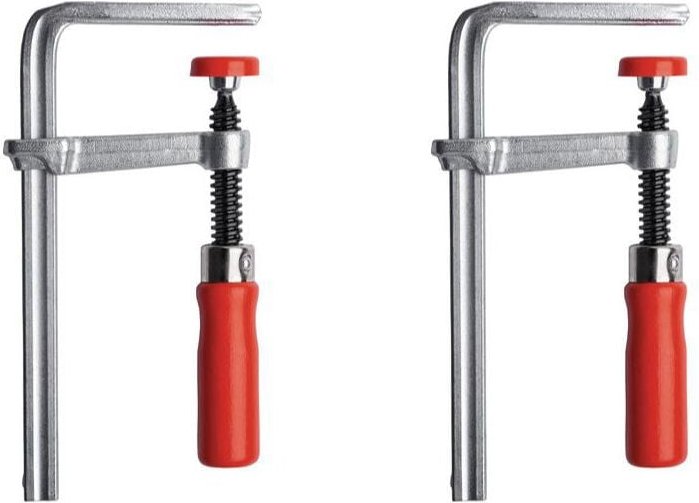 Tischzwingen-Set gtr Spannweite 120 mm Ausladung für Führungsschienen VE2 - Bessey