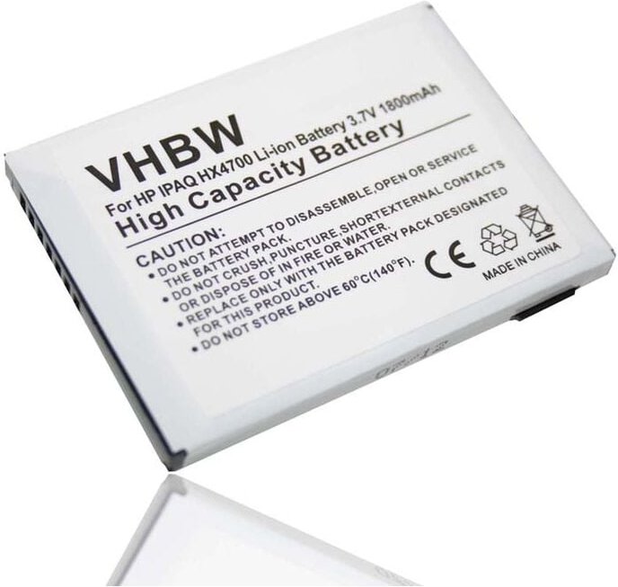 Vhbw - Akku Ersatz für hp 290483-B21, 359113-001, 359498-001 für Handy Smartphone Telefon pda Notepad Tablet (1800mAh, 3...