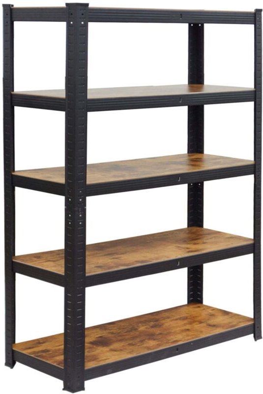 Schwerlast-Metallregal, 5-stöckig, Tragkraft 500 kg