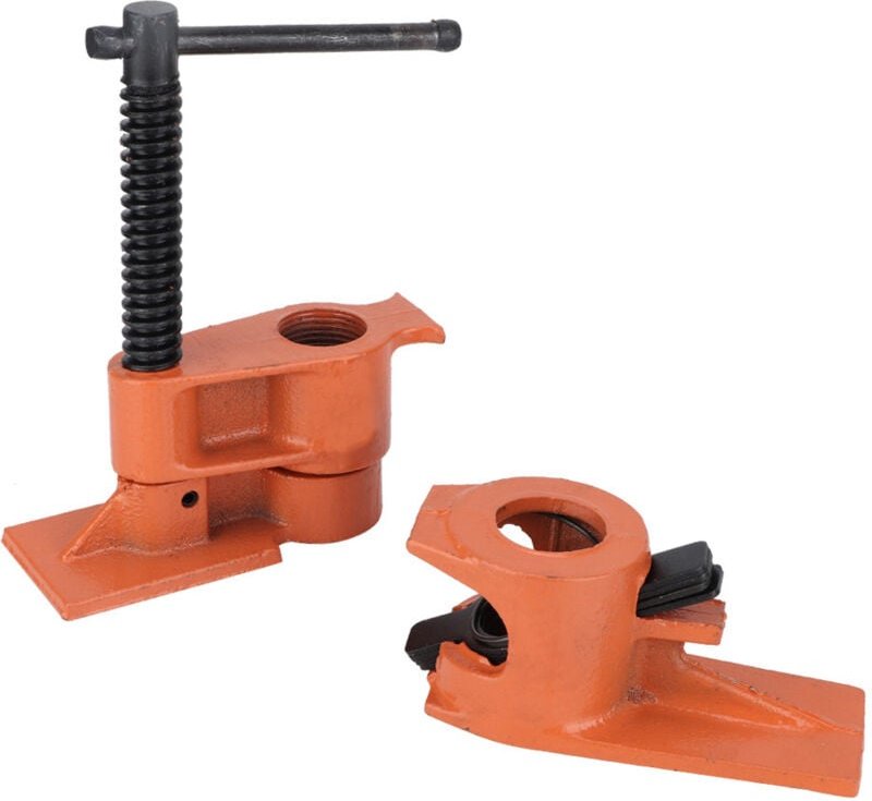 Ej.life - Rohrzwingen 3/4 Zoll, Rohr Schraubzwingen Korpuszwinge Klemme Rohrschraubzwinge Rohrzwingen Klemmenzwinge, für...