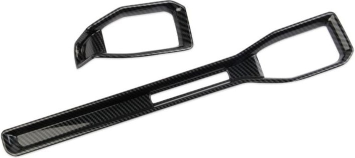 Tlily - Dashboard Vent Air Outlet Abdeckung Trim für 2024 Innen Zubehör Carbon Faser