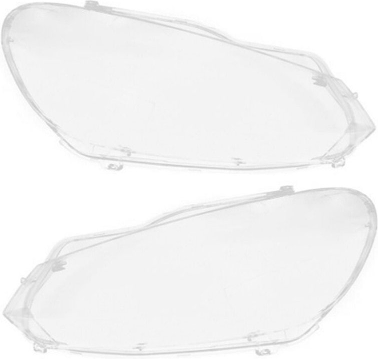 Woosien - Auto Scheinwerfer Shell Scheinwerfer Objektiv Ersatz Auto Transparent Lampenschirm Für-Golf 6 Mk6 r 2009-20