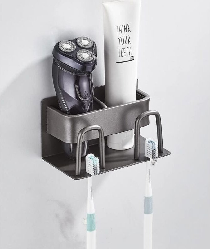 Elektrischer Zahnbürstenhalter, Zahnbürstenhalter zur Wandmontage ohne Bohren, elektrischer Zahnbürstenhalter, Zahnbürst...