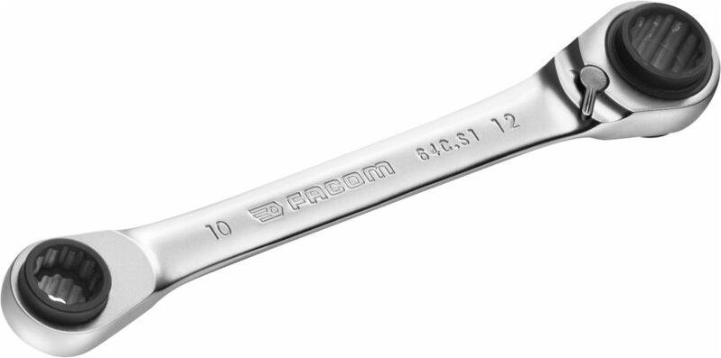 Ratschenringschlüssel - 8x10 + 12x13 - 64C.S1 - Facom