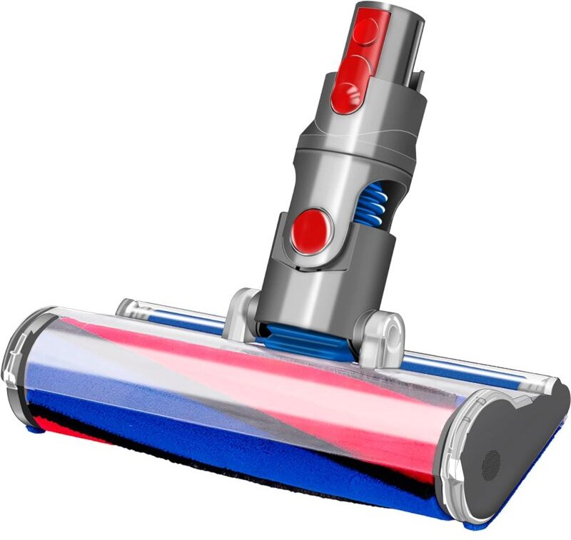 Motorisierte weiche Walzenbürste kompatibel für Dyson V7 V8 V10 V11 V15, geeignet für Hartböden