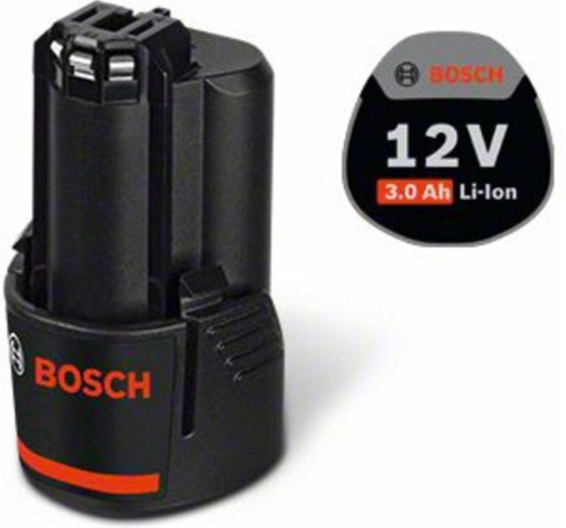 Bosch Professional - Bosch gba 12 v 3,0 Ah / 3000 mAh Li-Ion Stab Einschub Akku ( 1600A00X79 )