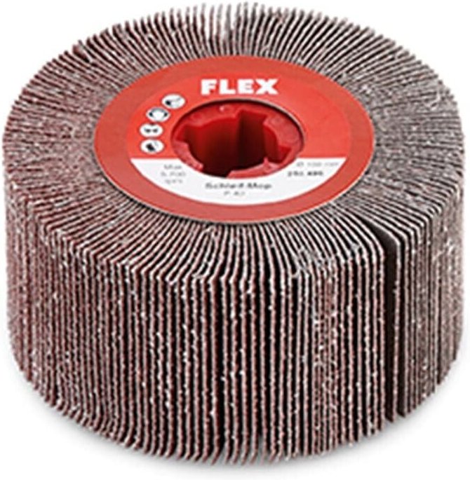 Flex - Schleif-Mop Schleifmop 100x50mm sw-m P40 100x50 für bme bse 14-3