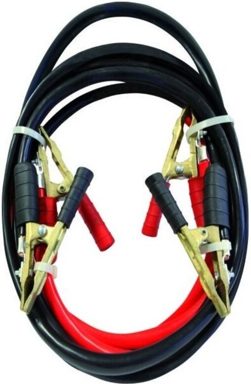 Anlasser-Kabel 320 A – Messingklemme – 2 x 3 m – 16 mm²