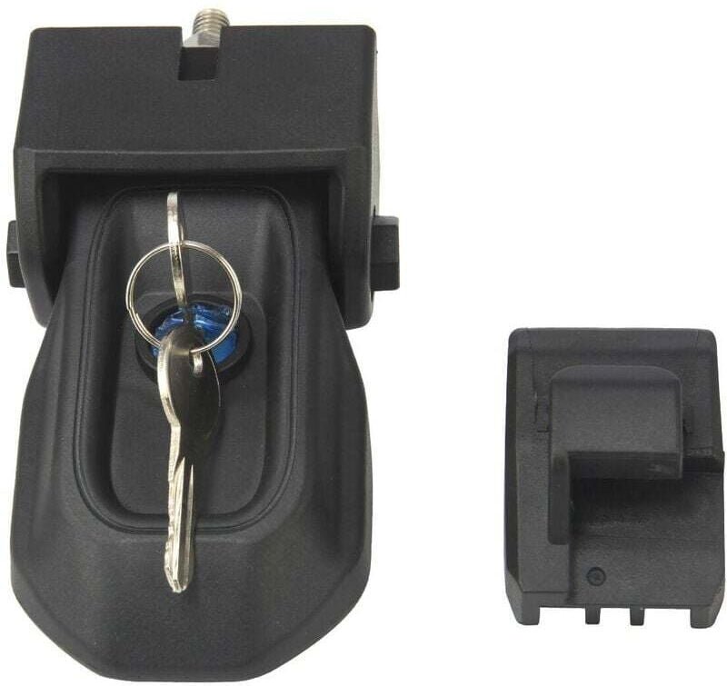 Motorhaubenschloss mit Schlüssel, Diebstahlschutz, Motorhaubenschloss-Set, Ersatz für Jeep Wrangler JL 2018 2019 2020 (s...
