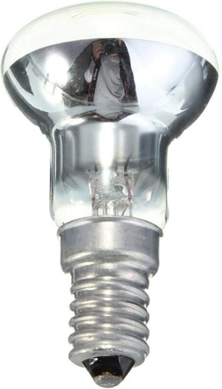 Jusch - Lava-Lampen-Ersatzbirne – R39 E14 30 w Lava-Lampen-Reflektor-Spot-Glühbirne, kleine Schraube, Glühfaden-Glühlamp...