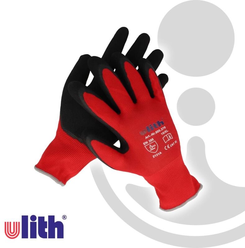 Feinstrick-Montagehandschuhe Größe 10 (xl) - Ulith