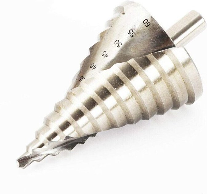 Thumbnail - Memkey - Professioneller HSS-Stufenbohrer – Schälbohrer-Set, Kegelbohrer für Edelstahl, Metall, Holz, Kunststoff (6–60 m...
