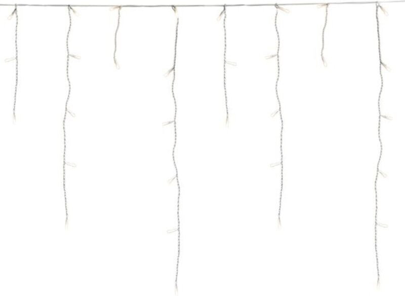 Konstsmide Lichtervorhang-Eisregen Außen 24 V EEK: G (A - G) 200 LED Warmweiß