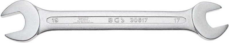 Bgs Doppel-Maulschlüssel sw 17x19 mm - 30617