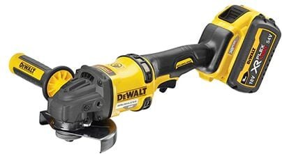 Werkzeuge - 54V Akku-Winkelschleifer 125 mm, 2x Akku 9,0 Ah flexvolt, Ladegerät DCG418X2 - Dewalt