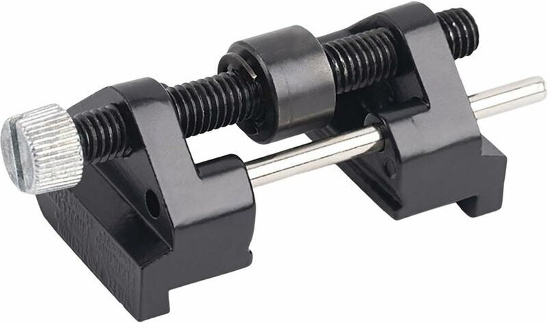 Aiguisoir, guide d'affûtage, metal rodage guide bois brut & chisel affutage avion fer rabots lames outil(Noir)