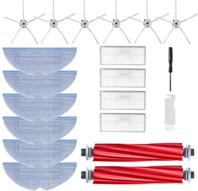 Für Staubsauger Mian Seitenbürste Filter Mops Teile