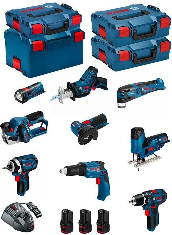 Thumbnail - Kit 12V BMK9-28CD3 (gsr 12V-15+GTB 12V-11+GDR 12V-105+GWS 12V-76+GST 12V-70+GOP 12V-28+GSA 12V-14+GLI 12V-80+GHO 12V-20)...
