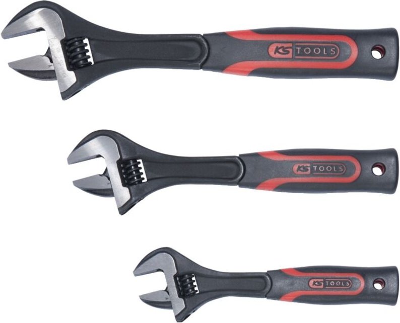 Rollgabelschlüssel-Satz 2-Komponentengriff, 3-tlg