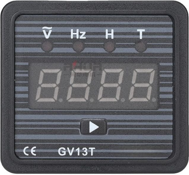Digitales AC-Voltmeter, 220 V, Frequenzmesser, AC-Spannungsmesser für die Schalttafelmontage, Generator-Timer für den in...
