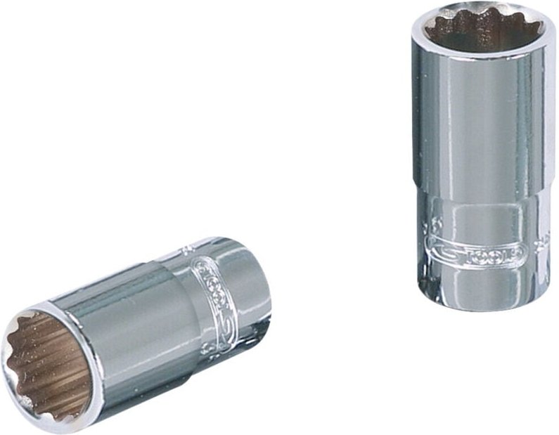 KS Tools 1/4" CHROMEplus 12-kant-Stecknuss, 14mm