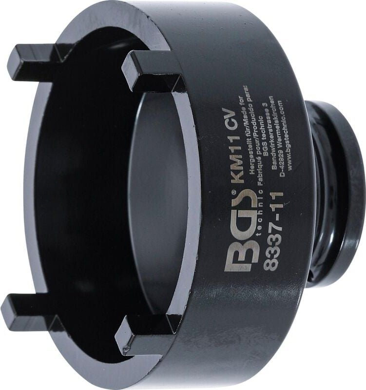 Nutmutternschlüssel Zapfen außen liegend KM11