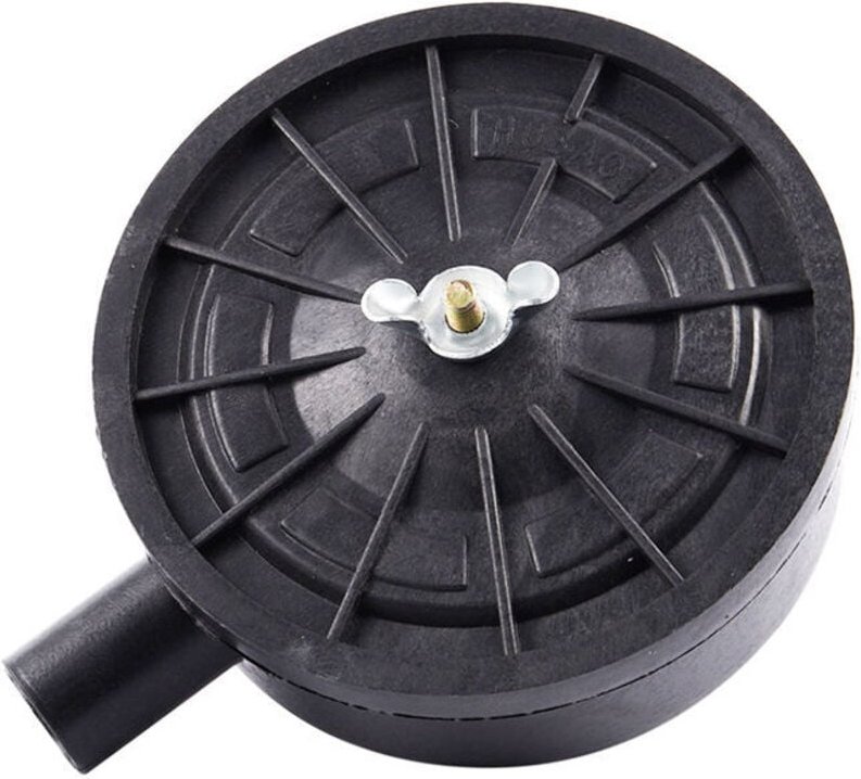 Kompressor-Luftfilter Filtration Silence – 20 mm Außengewinde – Schwarz