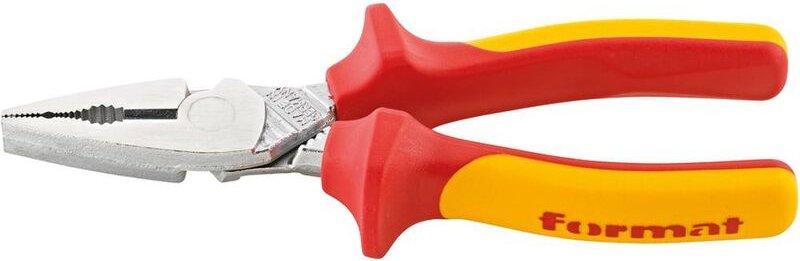 FORMAT Kraft-Kombinationszange VDE MIG Mehrkomponenten-Griffe 160mm