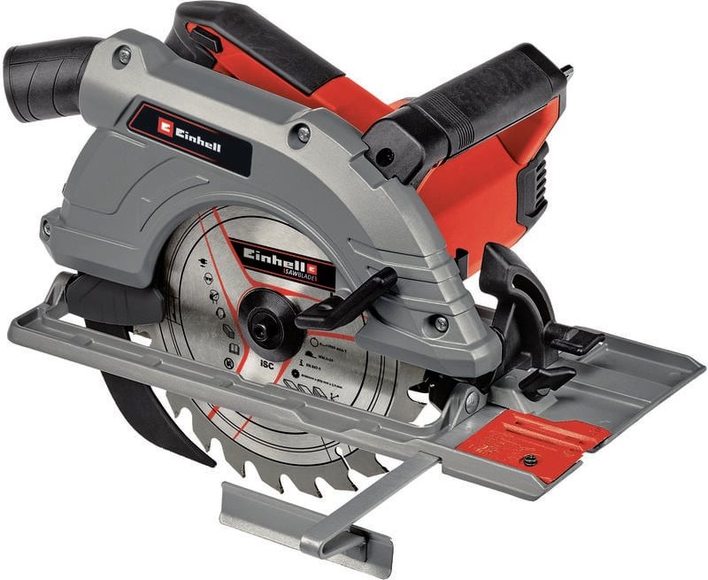 Thumbnail - Handkreissäge te-cs 190/1 (1.500 w, 5.500 min-1, werkzeuglose Einstellung, großer Griffbügel, Alu-Sägetisch, Spindelarre...