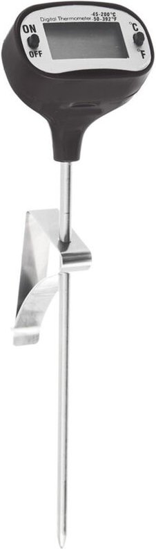 Elektronisches Fleischthermometer mit Einstechfühler 17 cm