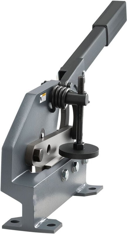 Mophorn Handhebelschere, 155 mm, robuste Blechschere mit stabilem Stahlrahmen, Schneidwerkzeug mit verlängertem Griff fü...