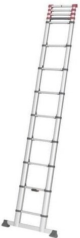 Teleskopleiter 13 Stufen Arbeitshöhe 4,50m - FlexiLine - Hailo