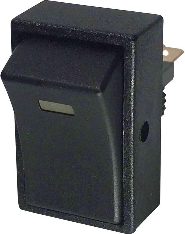 Tru Components - 1587814 Kfz-Wippschalter TC-R13-207L-SQ yellow 12V/DC 12 v/dc 20 a 1 x Aus/Ein rasten