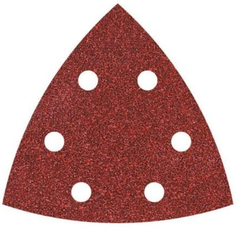 Wolfcraft Haftschleifscheiben-Set Delta 95 mm 15 Stück für Deltaschleifer