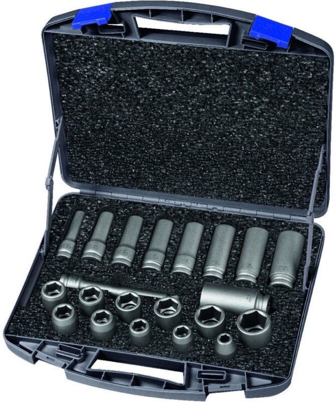 ASW - Kraftsteckschlüsselsatz 720 kls 21 ol 21-teilig 1/2 ″ ( 4000820989 )