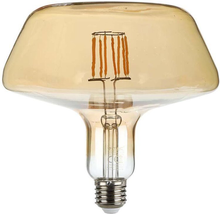 V-TAC LED-Glühbirne E27 8W T180 Glühfaden Amber 1800K