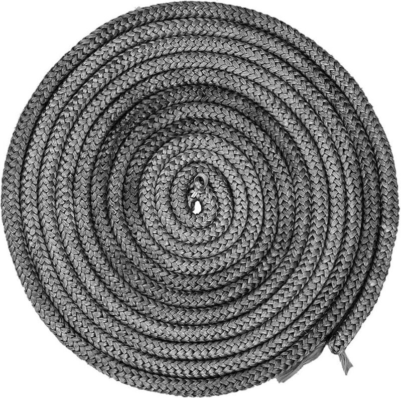 Dichtung für Holzofentür, Holzofenseil, 6/8/10/12 mm x 2/3 m, runde Fiberglasdichtung für Holzofen (2,6 mm)
