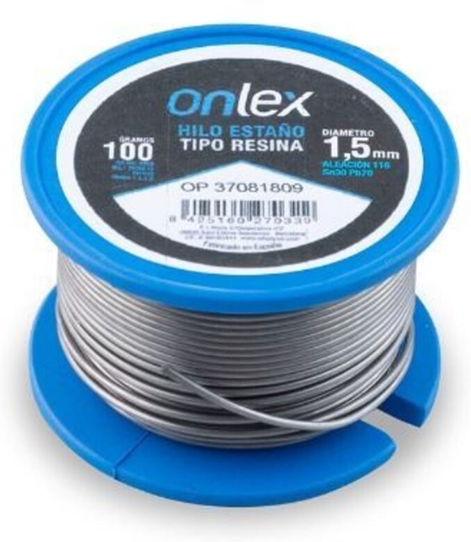 Blechspule mit Harz Ø1,5mm (100g)