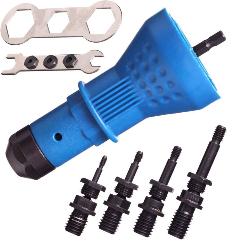 Nietmutter-Adapter Für Schraubendreher Mit Köpfen M3 M4 M5 M6