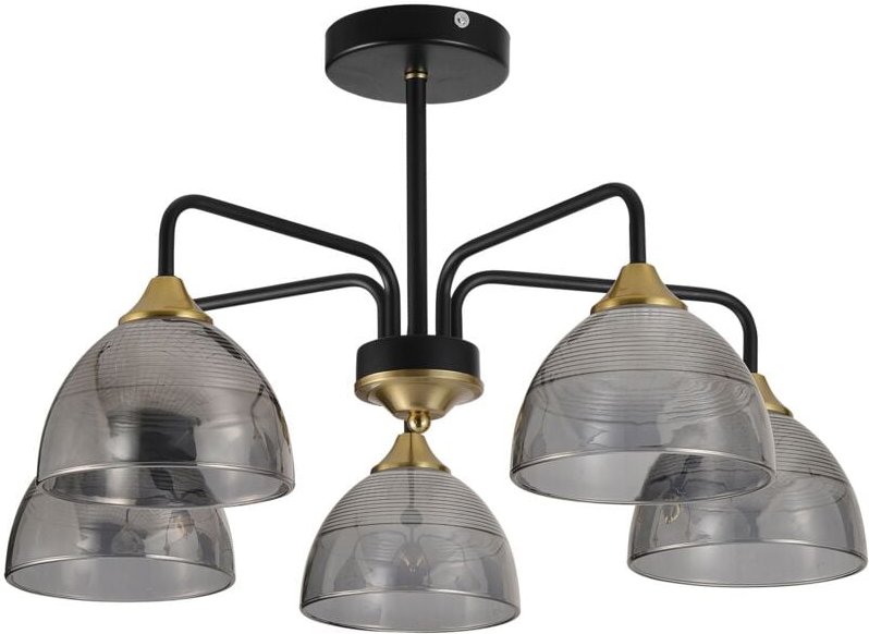 Pendelleuchte Toolight G085-5C black grey