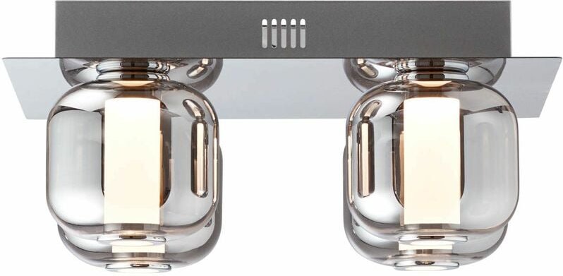 Thumbnail - Rafa led Deckenleuchte 4flg chrom/rauchglas Innenleuchten,Deckenleuchten,-dekorativ 4x 5.5W led integriert, (Lichtstrom:...